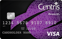 Centris Visa Rewards Card