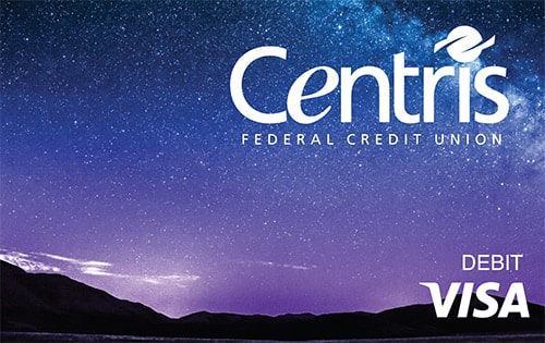 Image of Centris consumer debit card