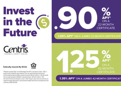 Spring 22-Month/42-Month 2022 Certificate Promotion