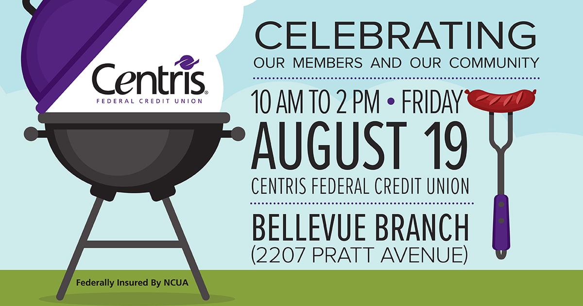 Centris Bellevue Branch BBQ Centris FCU