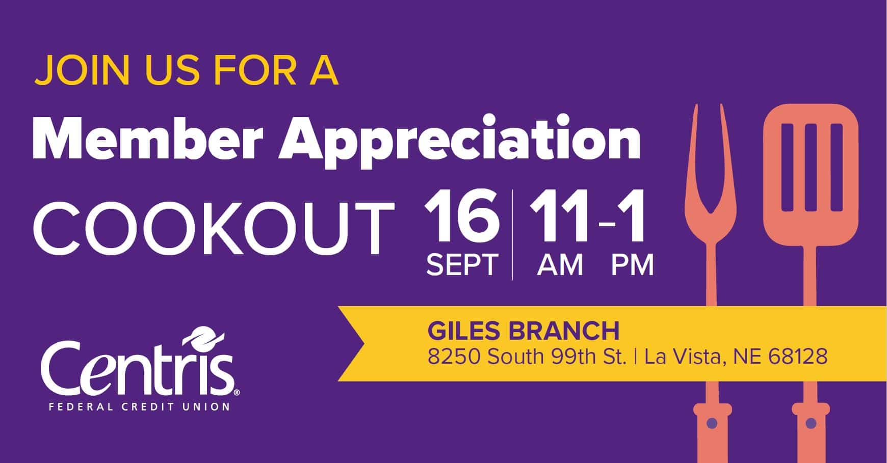 Centris Giles Branch Cookout Centris FCU