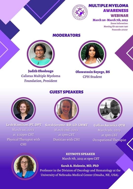 Multiple Myeloma Awareness Week Centris FCU