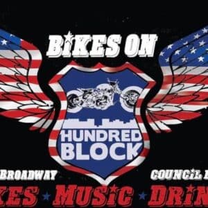 Bikes on the 100 Block