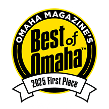 2025 First Place - Omaha Magazine's Best of Omaha