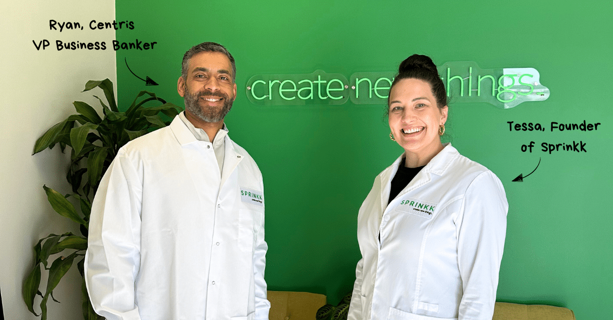 Sprinkk Expands Operations with Help From Centris Federal Credit Union