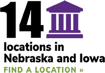 15 locations in NE & IA