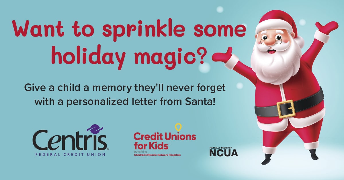 Give a child a memory they'll never forget with a personalized letter from Santa!