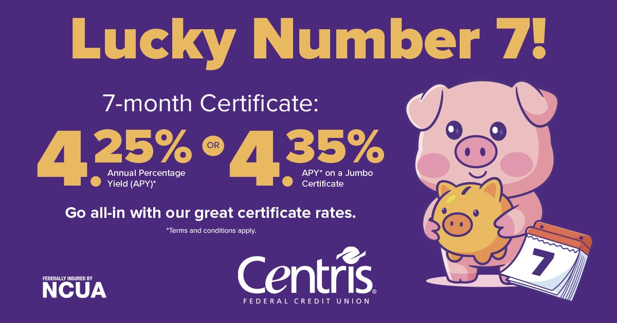 7-month Certificate Rates